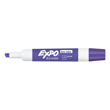 EXPO® Low-odor Dry-erase Marker, Broad Chisel Tip, Purple freeshipping - TVN Wholesale